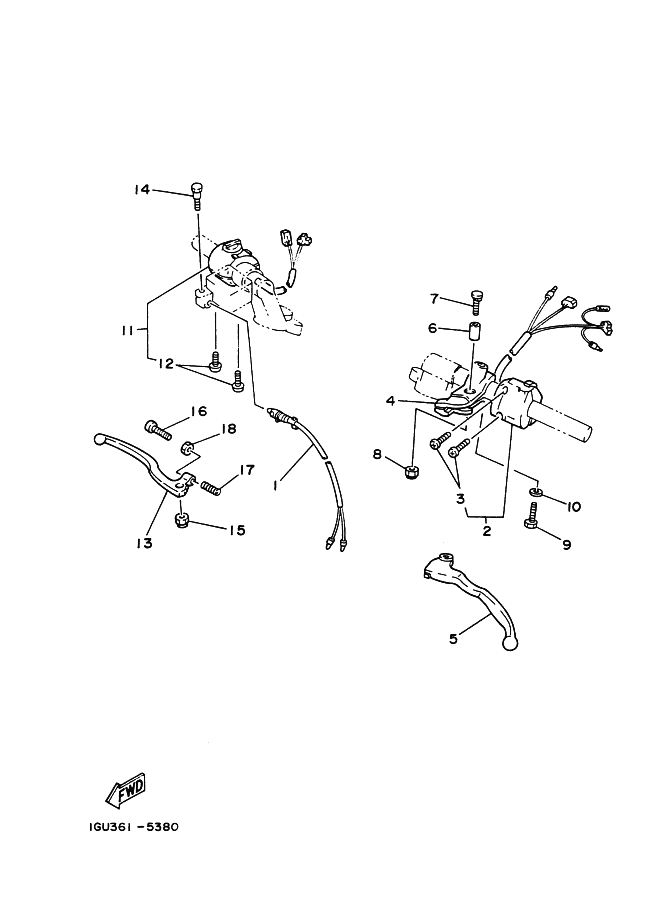 Handle Switch . Lever