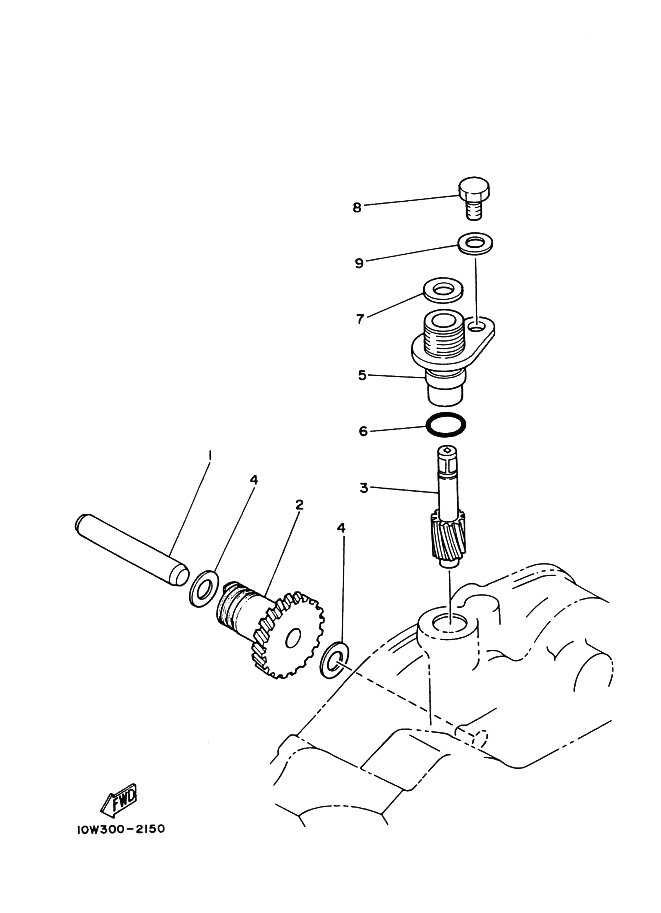 Tachometer Gear