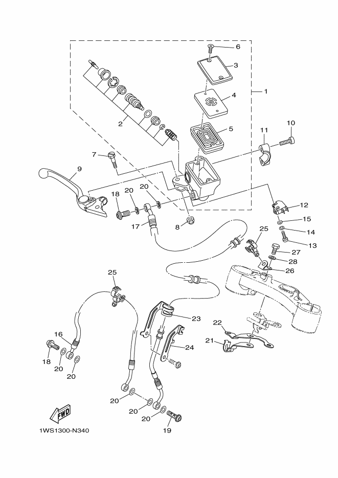 Front Master Cylinder
