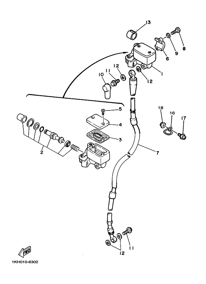 Front Master Cylinder