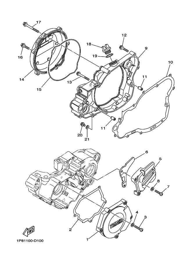 CRANKCASE COVER 1