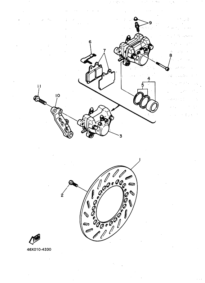 Rear Brake Caliper