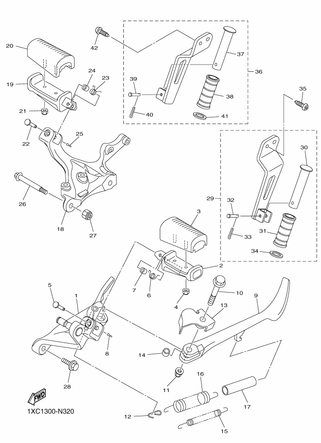 Stand & Footrest