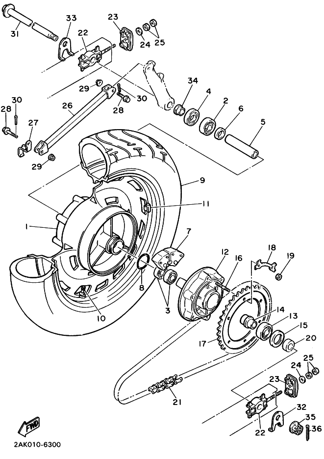 Rear Wheel