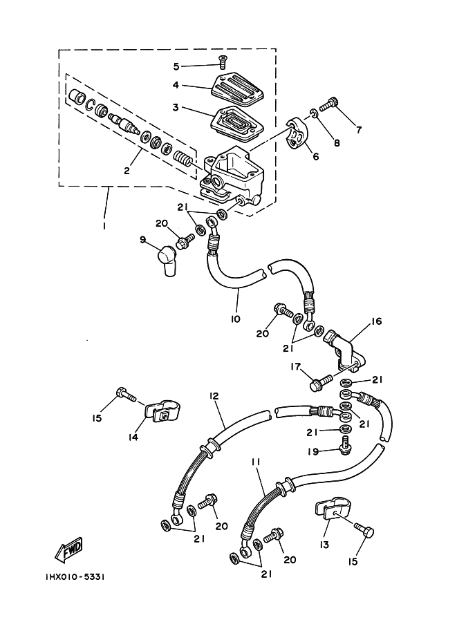 Front Master Cylinder