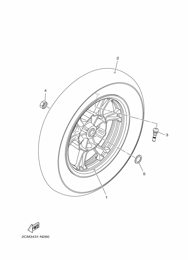 Rear Wheel