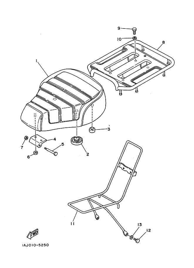 Seat . Carrier