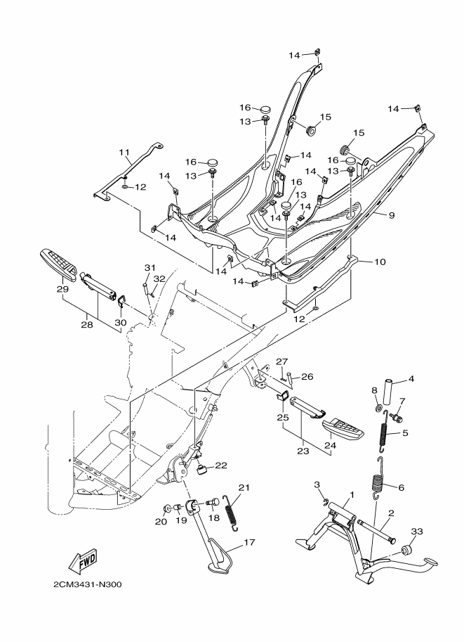 Stand & Footrest