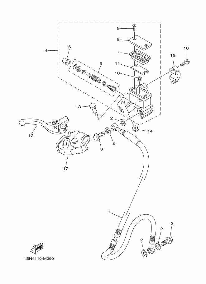 Front Master Cylinder