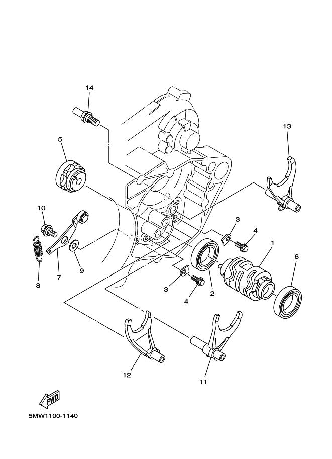 SHIFT CAM & FORK